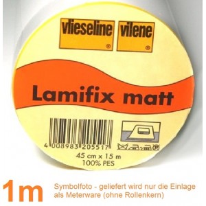 1m Lamifix MATT zum Folieren von Stoffen, Markenqualität, 45cm breit